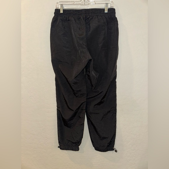 Fashion Nova Black On The Go Bungee Drawstring Joggers Pants Size XL NWT - Picture 6 of 8